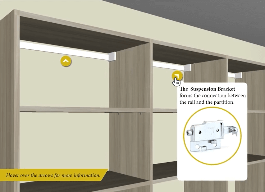 California Closets interactive scenarios