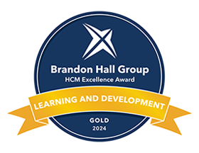 Brandon Hall Group Gold Award 2024 — Learning & Development