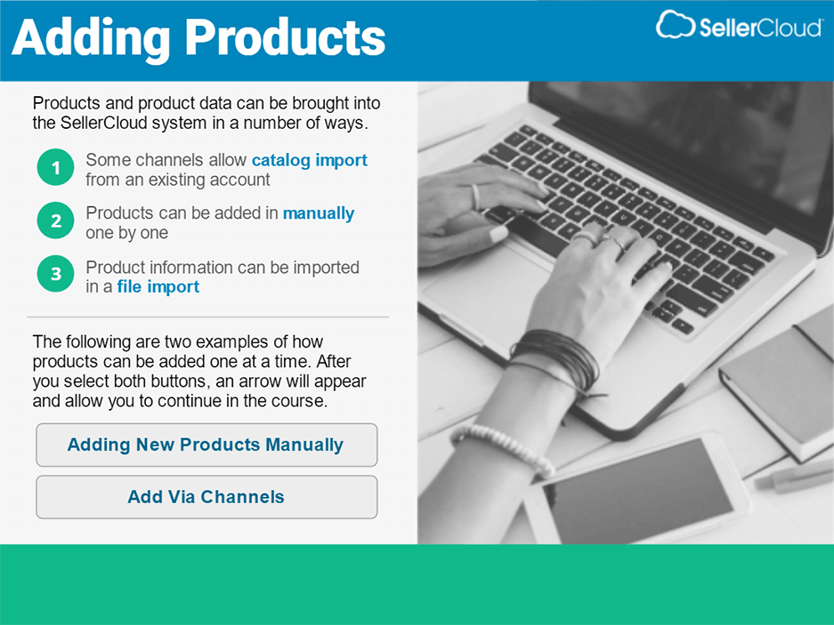 SellerCloud platform interface