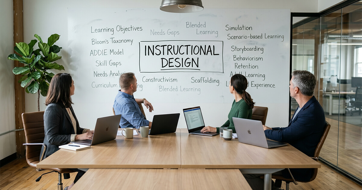 Instructional design — turning a performance gap into training that closes it