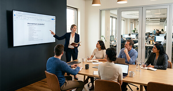 Triage method for L&D leaders deciding which training to standardize first
